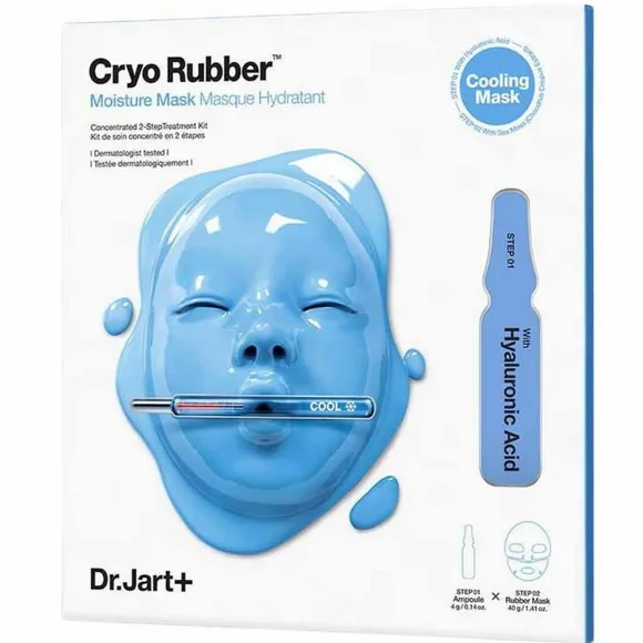 Dr. Jart+ Cryo Rubber Moisture Mask 2-step Treatment, with Hyaluronic Acid, NIB - Picture 1 of 5